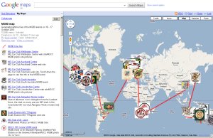 Cliquez ici pour accéder à la page Google Map MG80! avec tous les clubs participants