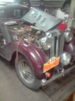 MG SA de 1936 dans le garage de Mr. Gomez, Cliquez pour voir en plus grand. Photos Filipo, tous droits réservés